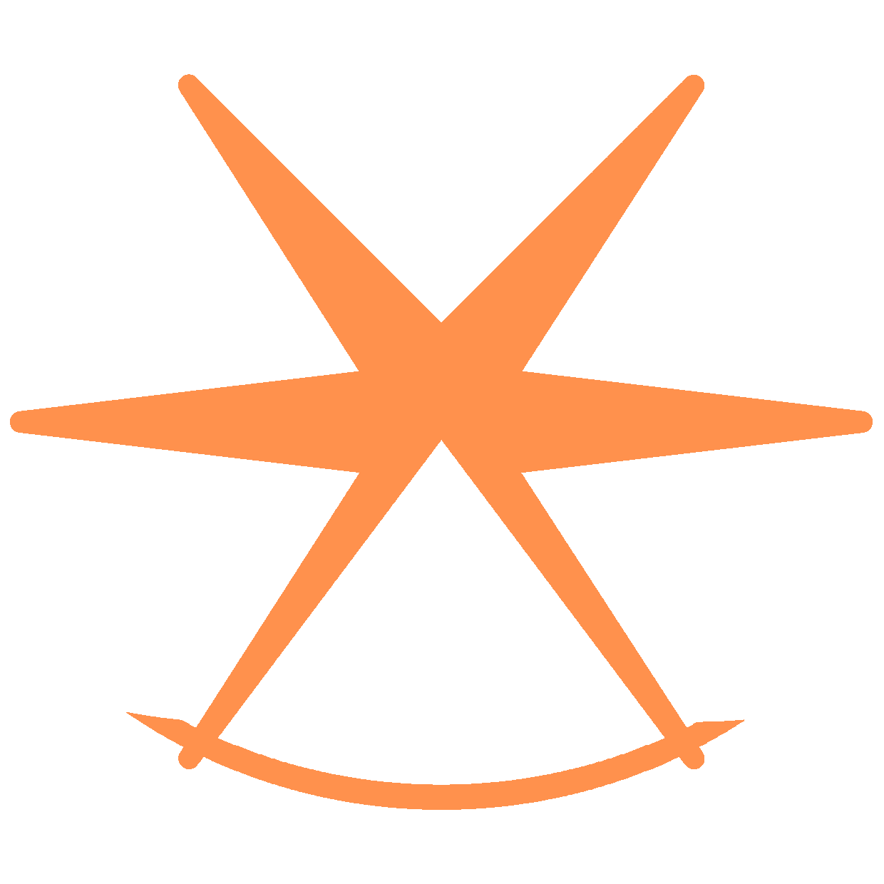 Stella-Oceani-Naranja-Logo-Travesia-Astronomica-Sextante